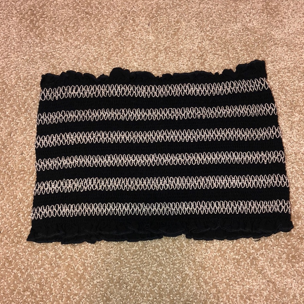 Stretchy tube top